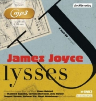 Hanganyagok Ulysses, 4 Audio-CD, 4 MP3 James Joyce