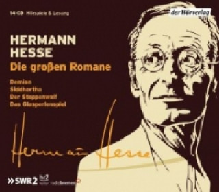 Аудио Die großen Romane, 14 Audio-CDs Hermann Hesse