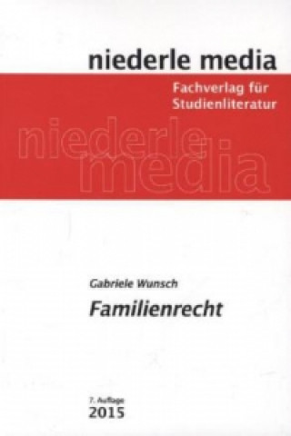 Livre Familienrecht - 2021 Gabriele Wunsch