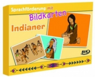 Game/Toy Sprachförderung mit Bildkarten Indianer Hanna Herkenrath