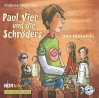 Audio Paul Vier und die Schröders - Das Hörspiel, 1 Audio-CD Andreas Steinhöfel