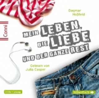 Audio Conni 15 1: Mein Leben, die Liebe und der ganze Rest, 2 Audio-CD Dagmar Hoßfeld