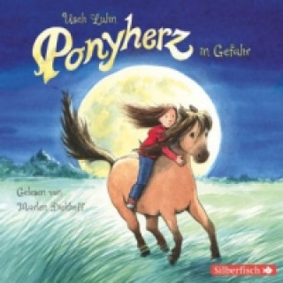 Audio Ponyherz 2: Ponyherz in Gefahr, 1 Audio-CD Usch Luhn