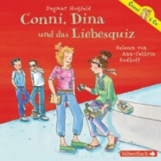 Audio Conni & Co 10: Conni, Dina und das Liebesquiz, 2 Audio-CD Dagmar Hoßfeld