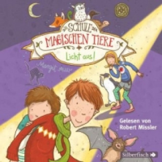 Hanganyagok Die Schule der magischen Tiere 3: Licht aus!, 2 Audio-CD Margit Auer