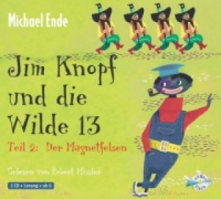 Audio  Jim Knopf und die Wilde 13 - Teil 2: Der Magnetfelsen, 2 Audio-CD Michael Ende