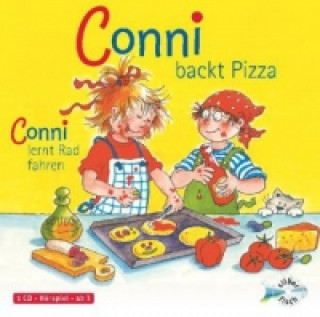 Audio Conni backt Pizza / Conni lernt Rad fahren (Meine Freundin Conni - ab 3), 1 Audio-CD Julia Boehme