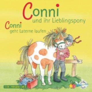 Audio Conni und ihr Lieblingspony / Conni geht Laterne laufen (Meine Freundin Conni - ab 3), 1 Audio-CD Liane Schneider