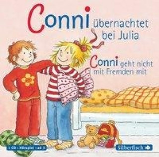 Аудио Conni übernachtet bei Julia / Conni geht nicht mit Fremden mit (Meine Freundin Conni - ab 3), 1 Audio-CD Liane Schneider
