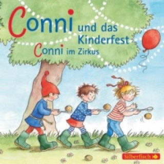 Audio Conni und das Kinderfest / Conni im Zirkus (Meine Freundin Conni - ab 3), 1 Audio-CD Liane Schneider