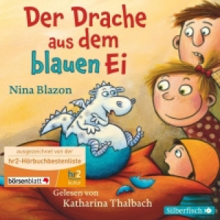 Hanganyagok Der Drache aus dem blauen Ei, 2 Audio-CD Nina Blazon