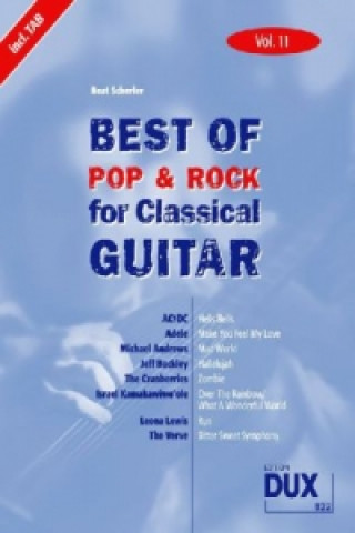 Prasa Best of Pop & Rock for Classical Guitar Vol. 11. Vol.11 Beat Scherler