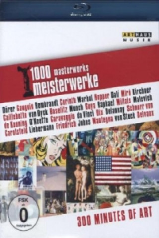 Video 1000 Meisterwerke - 300 Minutes of  Art, 1 Blu-ray Various