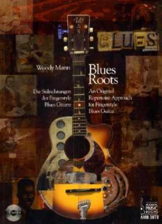 Materiale tipărite Blues Roots, m. Audio-CD Woody Mann