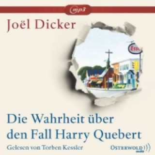 Hanganyagok Die Wahrheit über den Fall Harry Quebert, 3 Audio-CD, 3 MP3 Joël Dicker