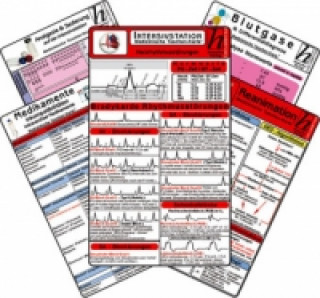 Kniha Intensiv-Station Karten-Set - Analgesie & Sedierung, Blutgase & Differentialdiagnose, Herzrhythmusstörungen, Inkompatibilitäten intravenöser Medikamen 