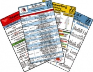 Carte Ambulanz Karten-Set - EKG, Laborwerte, Notfallmedikamente, Reanimation 