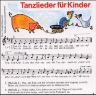 Audio Tanzlieder für Kinder, 1 Audio-CD Hans G Lenders