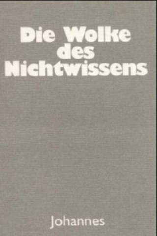 Knjiga Die Wolke des Nichtwissens Wolfgang Riehle