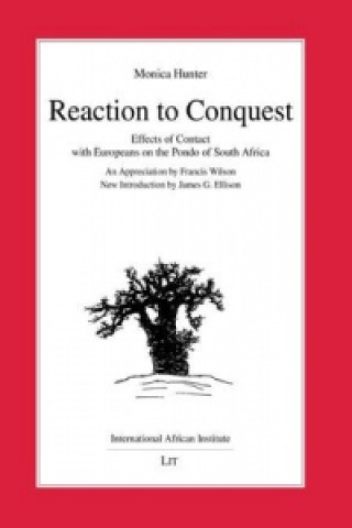 Könyv Reaction to Conquest Monica Hunter Wilson
