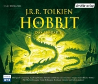 Hanganyagok Der Hobbit, 4 Audio-CDs John R. R. Tolkien