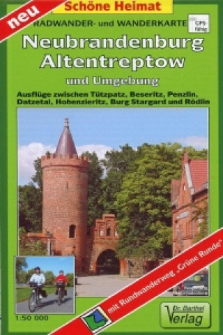 Prasa Doktor Barthel Karte Neubrandenburg, Altentreptow und Umgebung 