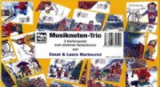 Hra/Hračka Musiknoten-Trio (Kartenspiele) Cesar Marinovici