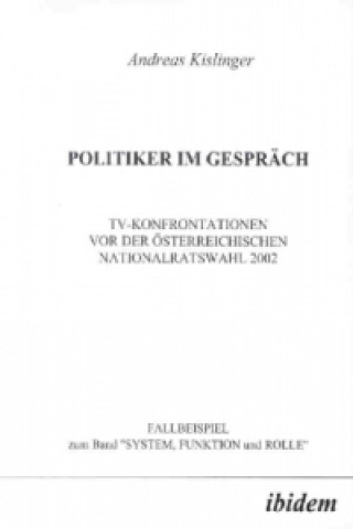 Book Politiker im Gespräch Andreas Kislinger