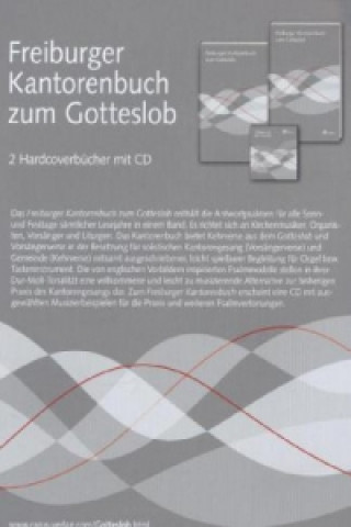 Materiale tipărite Freiburger Kantorenbuch zum Gotteslob (Paket), 2 Bde. m. Audio-CD Michael Meuser