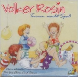 Hanganyagok Turnen macht Spaß, 1 Audio-CD Volker Rosin