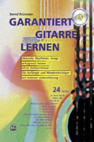 Nyomtatványok Garantiert Gitarre lernen, m. Audio-CD Bernd Brümmer