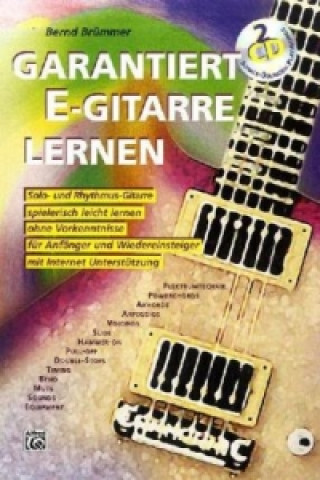 Materiale tipărite Garantiert E-Gitarre lernen, m. 2 Audio-CDs Bernd Brümmer