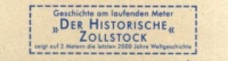 Gra/Zabawka 2000 Jahre Geschichte am laufenden Meter, Zollstock 