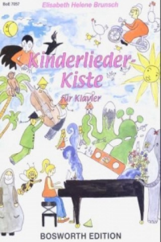 Könyv Kinderlieder-Kiste für Klavier Elisabeth Brunsch