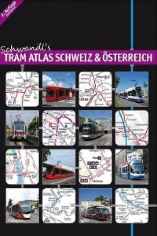 Carte Schwandl's Tram Atlas Schweiz & Österreich Robert Schwandl