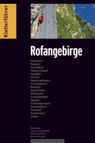 Kniha Kletterführer Rofangebirge Hannes Salvenmoser