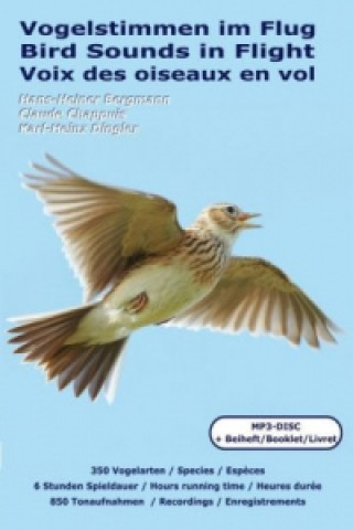 Hanganyagok Vogelstimmen im Flug, 1 MP3-CD + Begleitbuch Hans-Heiner Bergmann