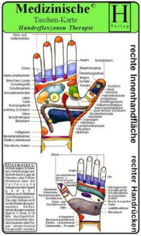 Könyv Handreflexzonen Therapie - Medizinische Taschen-Karte 