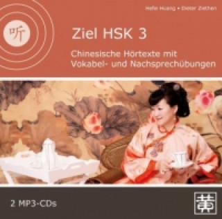 Audio Chinesische Hörtexte mit Vokabel- und Nachsprechübungen, 2 MP3-CDs Hefei Huang
