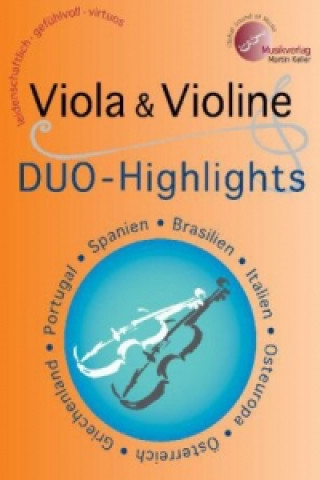 Книга "Viola & Violine: DUO-Highlights" Martin Keller