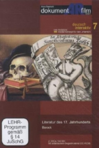 Wideo Literatur des 17. Jahrhunderts - Barock, 2 DVDs u. 1 CD-ROM Anne Roerkohl