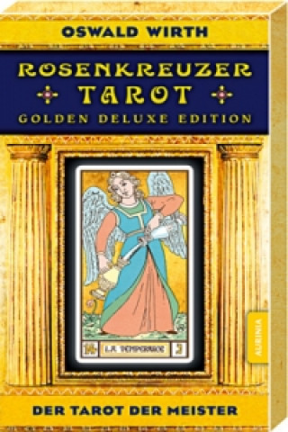 Carte Rosenkreuzer Wirth Tarot, 22 Tarotkarten (Golden Deluxe Edition) Oswald Wirth