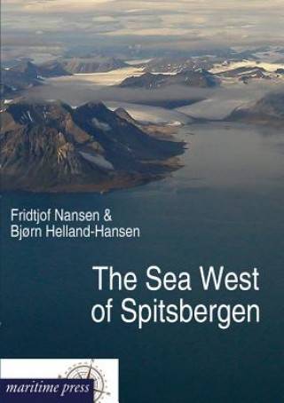 Carte Sea West of Spitsbergen Fridtjof Nansen