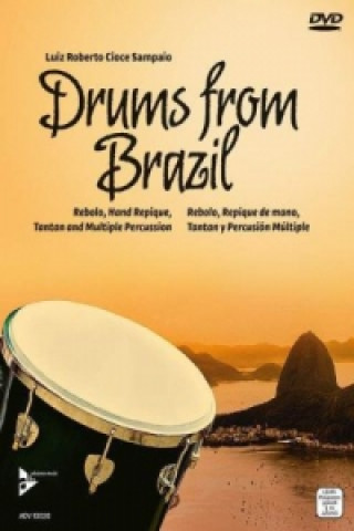 Carte Drums from Brazil, w. DVD Luiz R. C. Sampaio