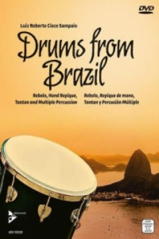 Książka Drums from Brazil, w. DVD Luiz R. C. Sampaio