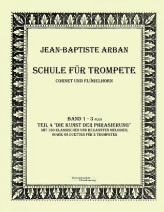 Carte Arban Schule fur Trompete Jean-Baptiste Arban