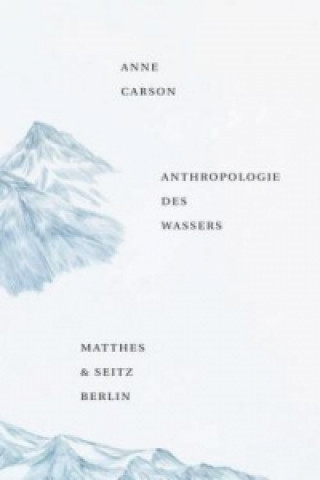 Könyv Anthropologie des Wassers Anne Carson