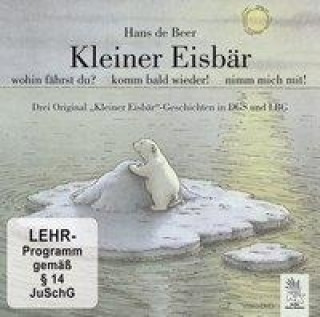 Video Kleiner Eisbär mit Gebärdensprache, 1 DVD Hans de Beer