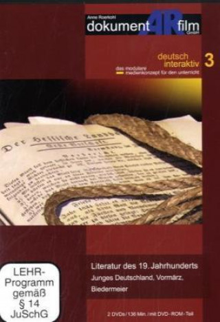 Wideo Literatur des 19. Jahrhunderts, 2 DVDs mit DVD-ROM-Teil Anne Roerkohl