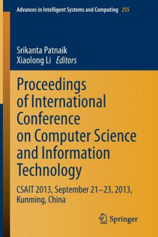 Kniha Proceedings of International Conference on Computer Science and Information Technology Xiaolong Li